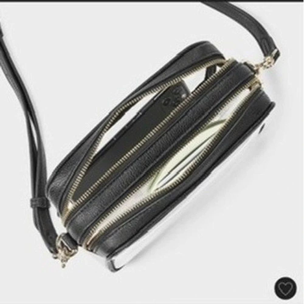 Universal Thread Clear Crossbody Bag Women Small Black Stadium Approved NWT